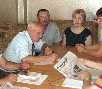 Пасяджэнне Магілёўскага абласнога аддзялення СБП (фота)